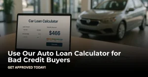 auto loan calculator bad credit